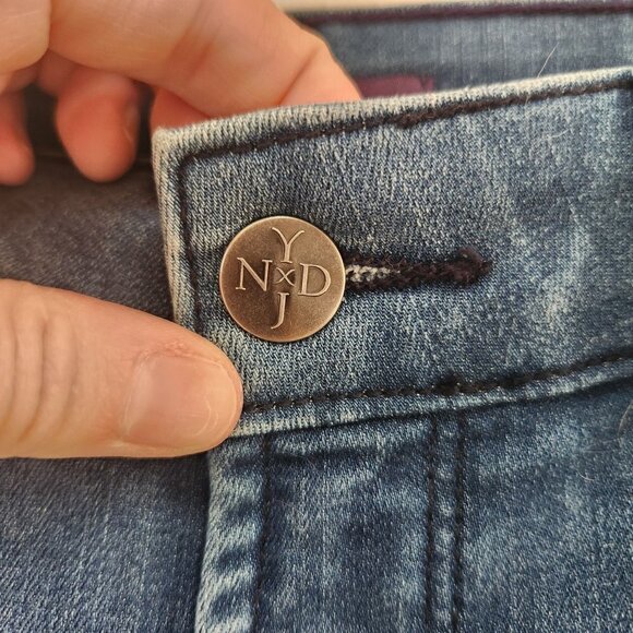 NYDJ Not Your Daughter's Jeans Straight Leg Medium Wash Denim Jeans Women's 4 - Picture 5 of 12